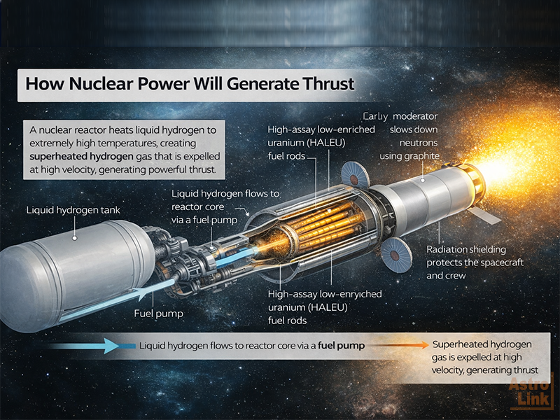 Nuclear Rocket Cutaway