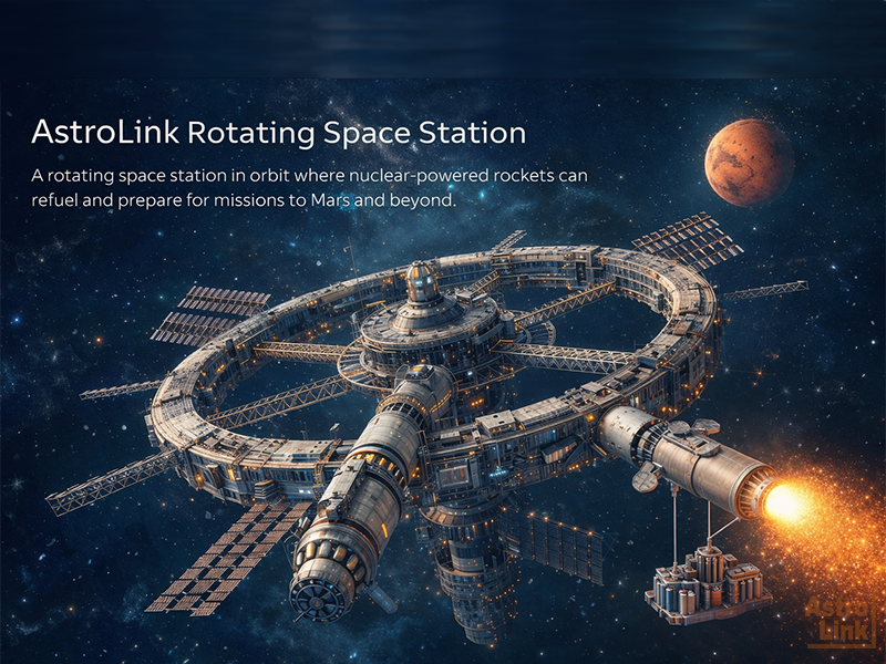 Astro Link Rotating Space Station